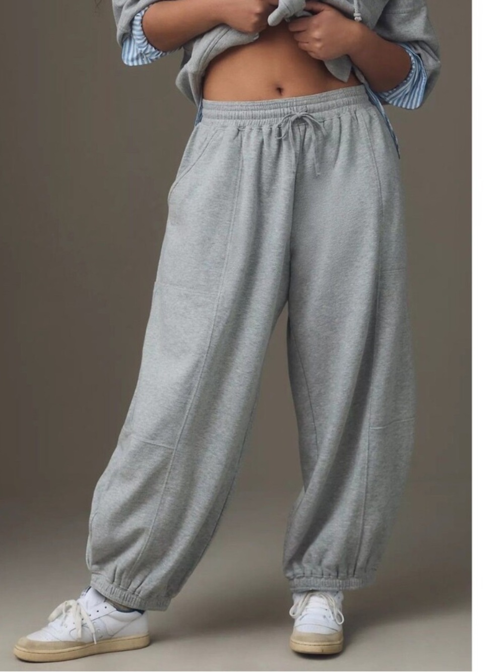 ANTHROPOLOGIE DAILY PRACTICE ZOLA JOGGER SWEATPANTS SIZE L NWT